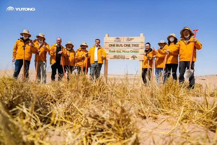 Yutong Bus reporta un crecimiento continuo de ventas en 2025