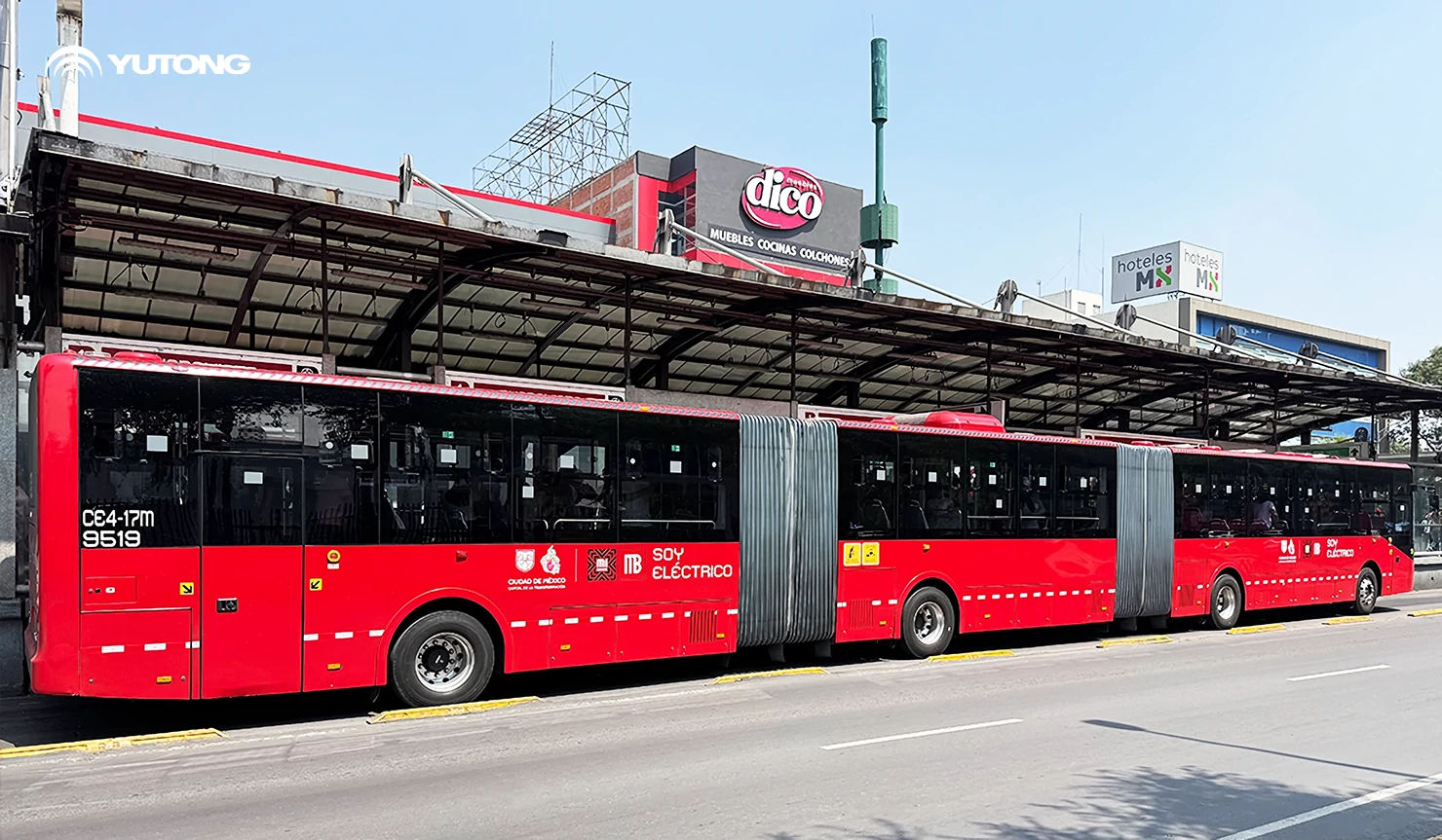 ¡La flota ecológica se reúne! Yutong impulsa la movilidad con bajas emisiones de carbono, segura y eficiente en México