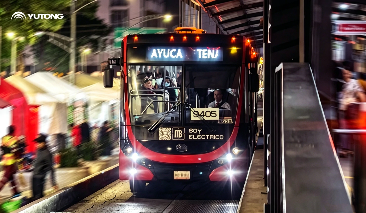 ¡La flota ecológica se reúne! Yutong impulsa la movilidad con bajas emisiones de carbono, segura y eficiente en México