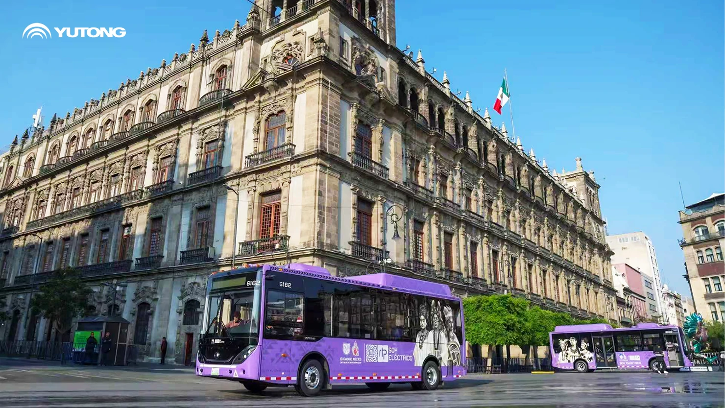 ¡La flota ecológica se reúne! Yutong impulsa la movilidad con bajas emisiones de carbono, segura y eficiente en México