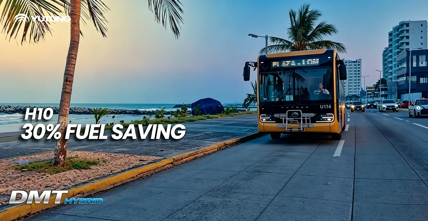 Con presencia en 206 ciudades, los autobuses híbridos de Yutong se han ganado el reconocimiento del mercado mundial gracias a su operación en condiciones reales