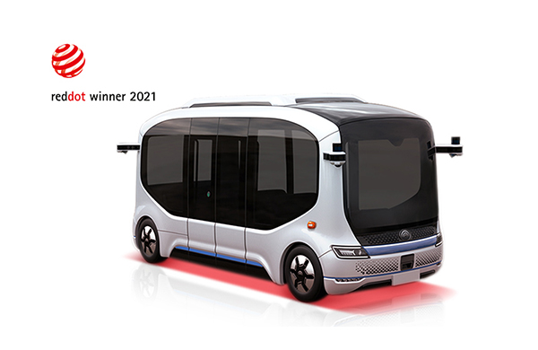 El autobús autónomo Xiaoyu 2.0 de Yutong gana el Red Dot Award, el premio más autorizado y profesional de diseño industrial a nivel mundial.