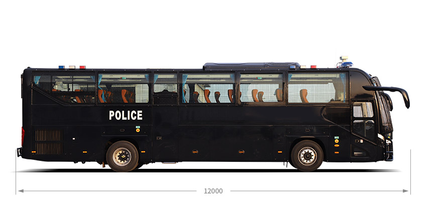 Vehículo de transporte de tropas antidisturbios