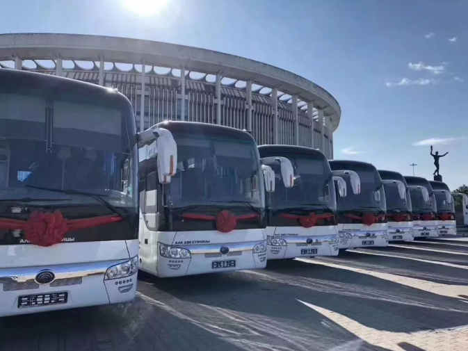 Yutong impulsa el viaje maravillo en todo el mundo con calidad china en medio del 70 aniversario de las relaciones diplomáticas chino-rusas Yutong impulsa el viaje maravillo en todo el mundo con calidad china en medio del 70 aniversario de las relaciones diplomáticas chino-rusas