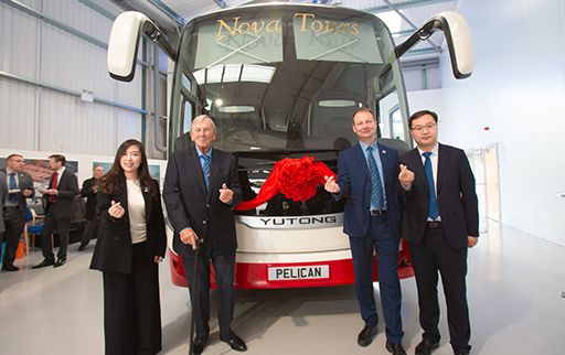 ¡Avance de 0 a 500! Las exportaciones de autobuses de Yutong al Reino Unido alcanzan una nueva altura