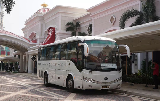 Autobuses de Yutong sirven para la celebración del Vigésimo Aniversario del Regreso de Macao