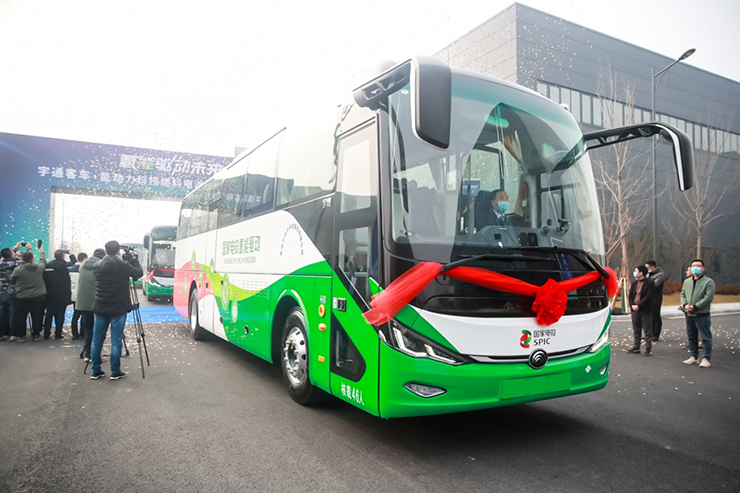 Se Han Entregado 100 Autobuses de Pilas de Combustible de Hidrógeno de Yutong a Beijing para Contribuir a los Viajes Verdes