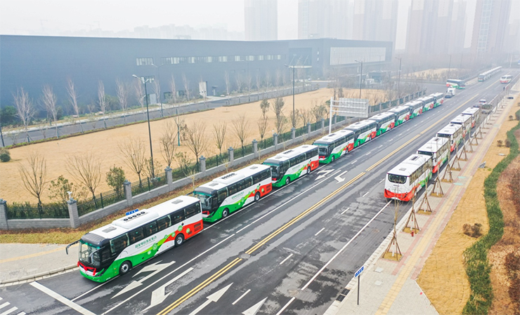 Se Han Entregado 100 Autobuses de Pilas de Combustible de Hidrógeno de Yutong a Beijing para Contribuir a los Viajes Verdes