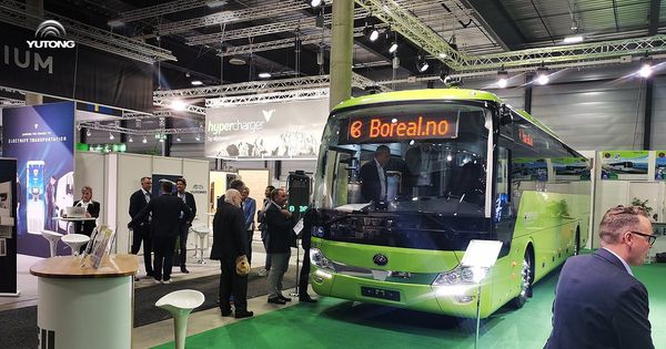 Yutong Bus debutó en la 35ª Conferencia Mundial de Vehículos Eléctricos