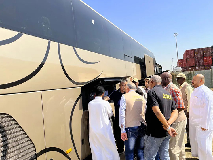 550 buses de Yutong se van a entregar a Arabia Saudí