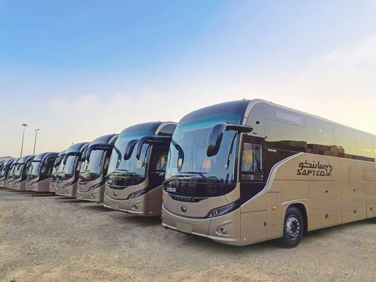 550 buses de Yutong se van a entregar a Arabia Saudí