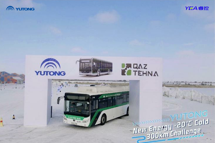 Los buses eléctricos de Yutong aguantan altas temperaturas, mucho frío e inundaciones
