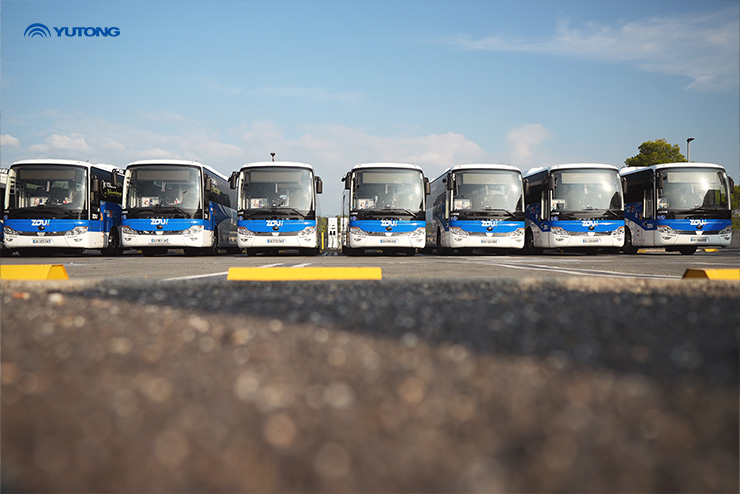 Yutong ha exportado 135 buses eléctricos interurbanos a Francia