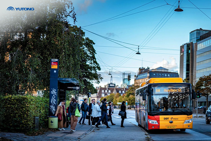 Yutong entrega 126 autobuses de nueva energía a Dinamarca