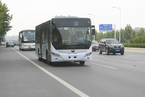 Autobuses sin conductor de Yutong aprobaron el examen con éxito
