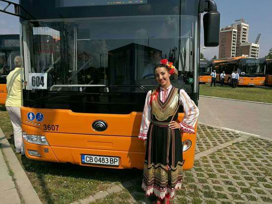 110 Autobuses de Yutong se han entregado a Sofía, capital de Bulgaria
