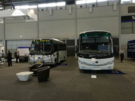 Los autobuses de Yutong asistieron con éxito a la exhibición automovilística de Australia de 2016