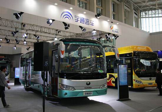 Fantástico equipo de Yutong brilla en la exhibición de autobuses de Tianjin del a？o 2017