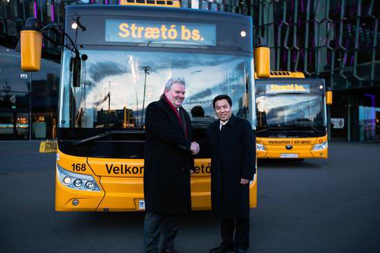Yutong Entrega los Primeros Autobuses Eléctricos Puros en Islandia, Iniciando la Nueva Era de Transporte Verde de Islandia